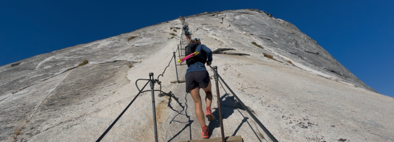 Cables on Half Dome