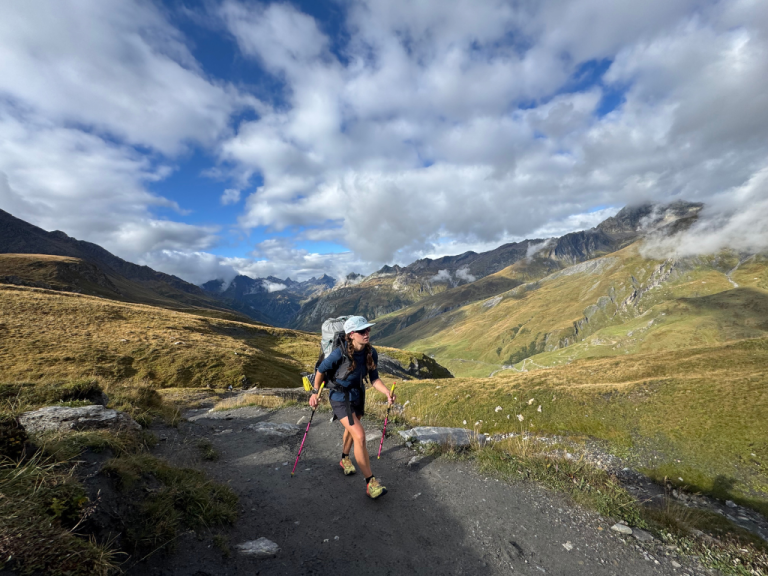 Clearing skies at Col du Bonhomme