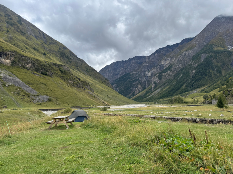 Camping in Les Chapieux