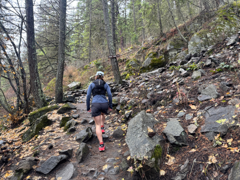 Steep Trails on the way up to Pulpit Rock