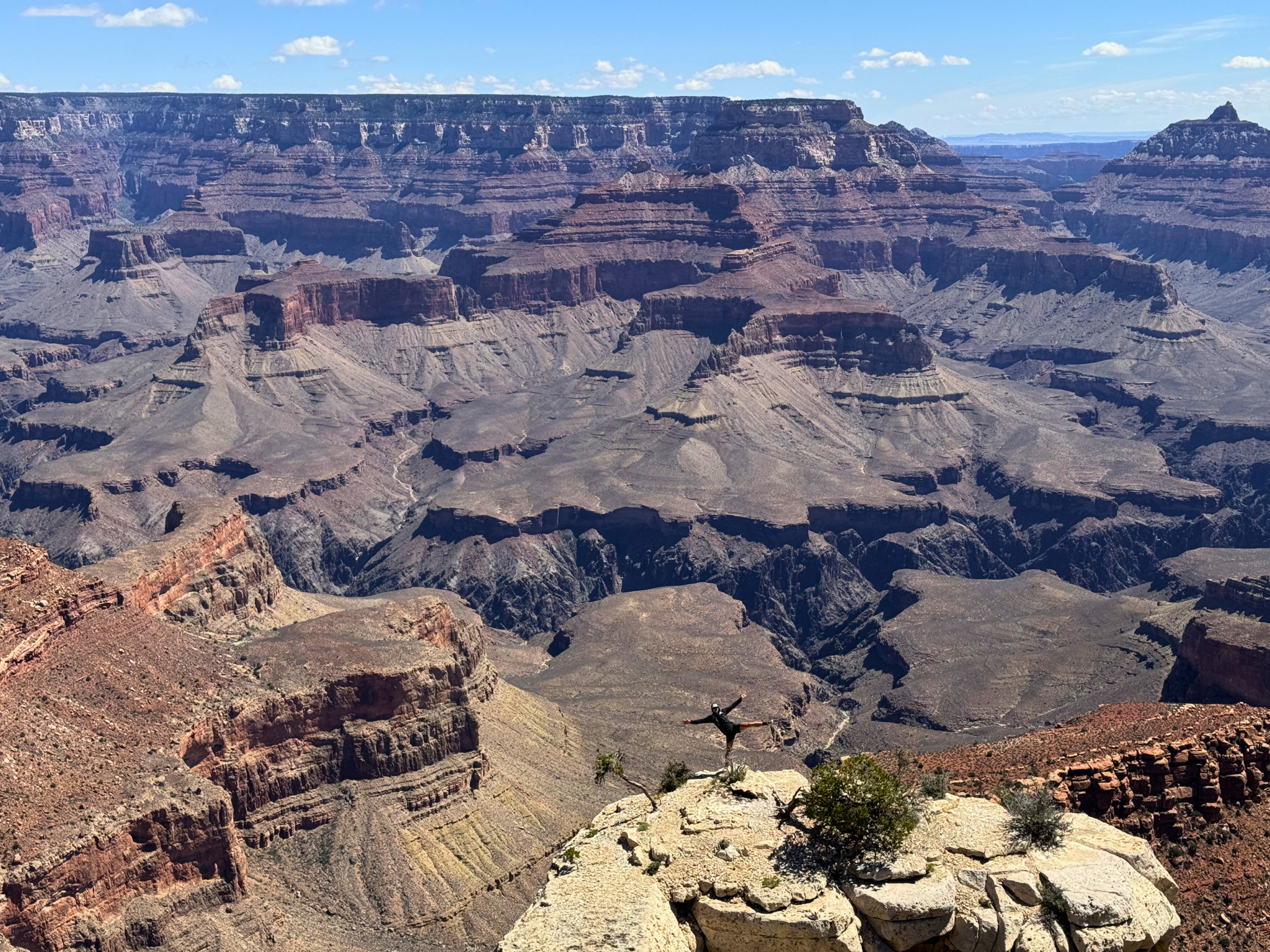Grand Canyon from Shoshone Point, day before the effort
