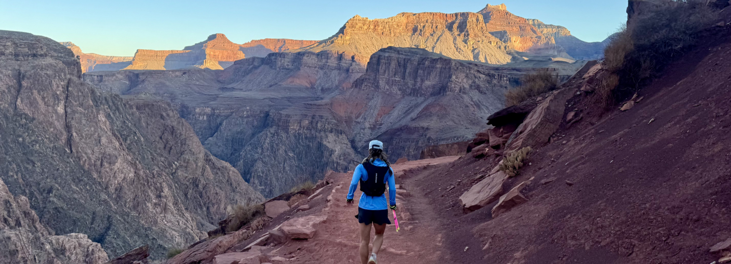 Grand Canyon Rim to Rim to Rim panorama