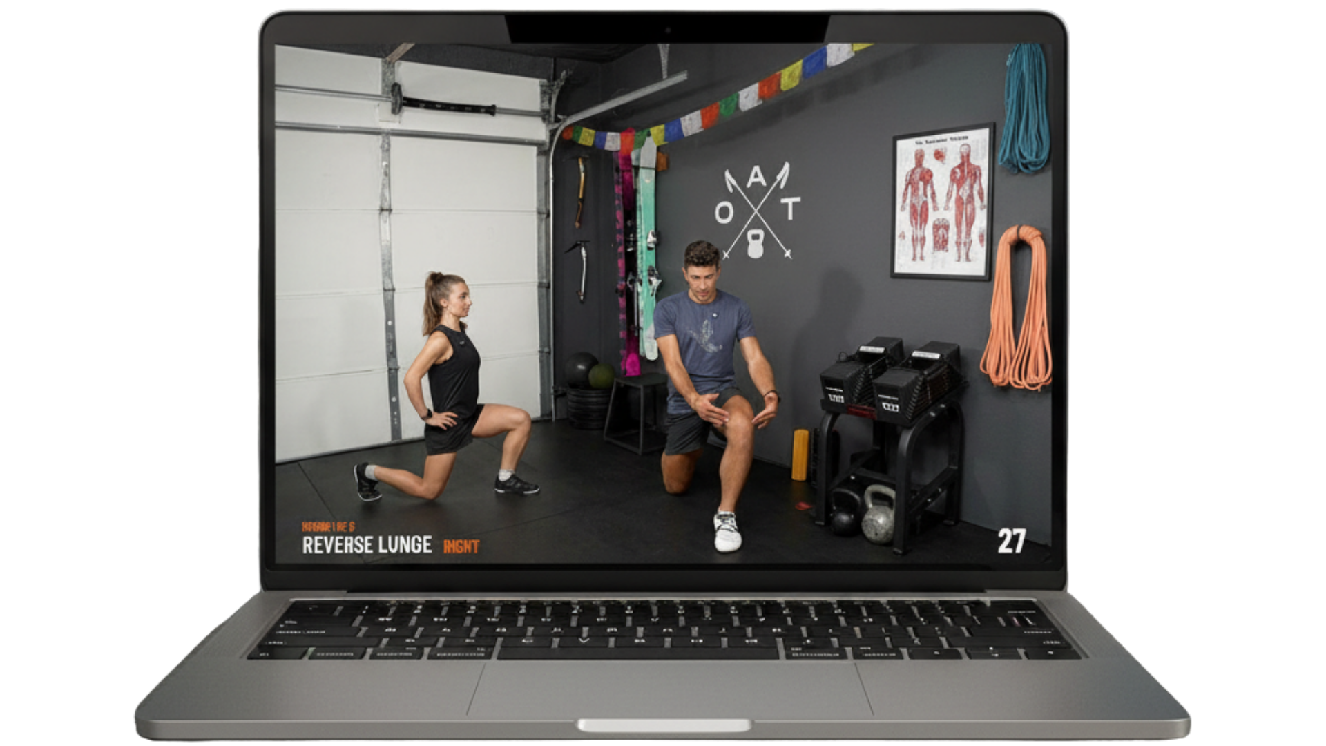 OAT Fit App Laptop View