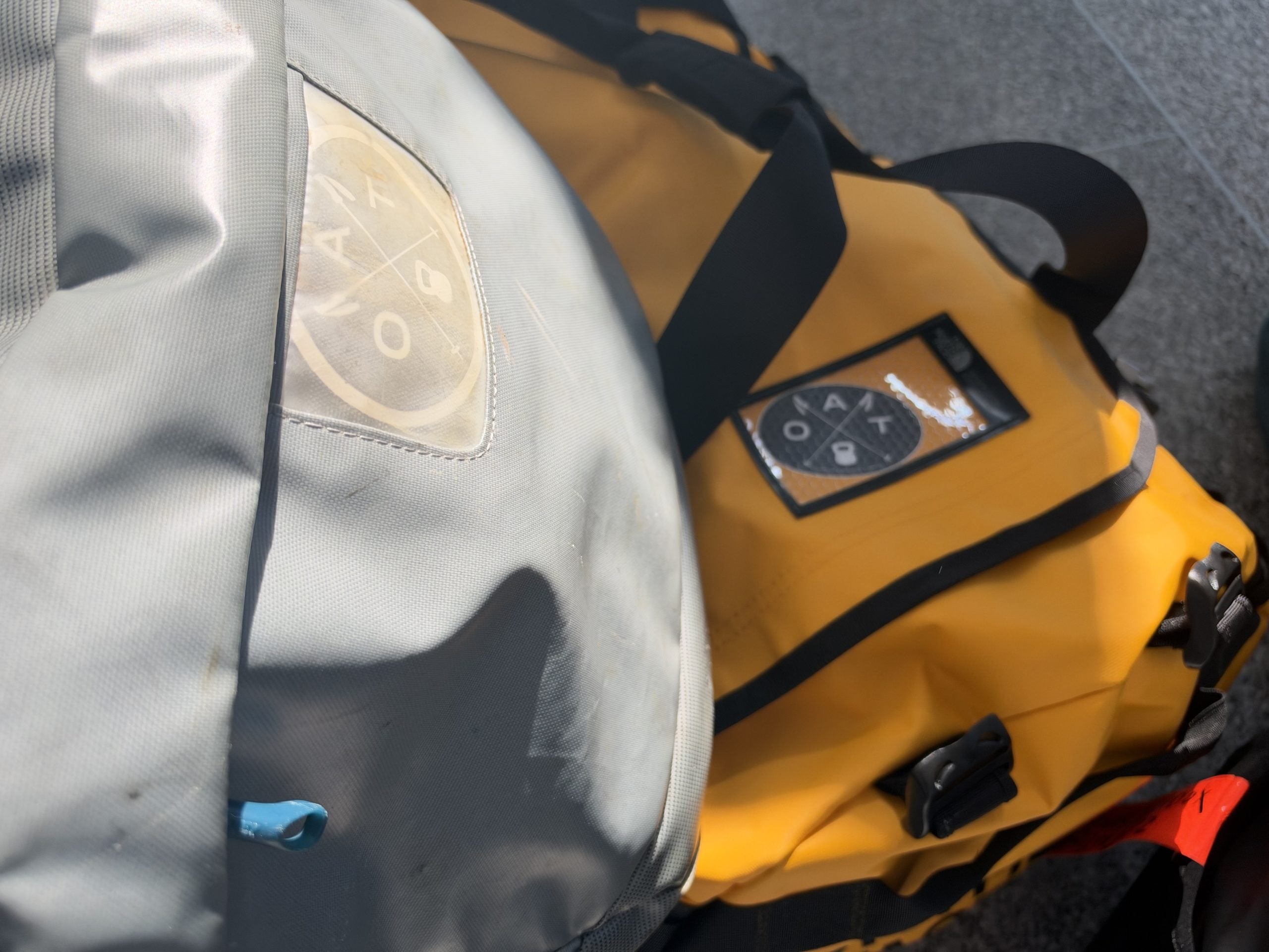 Expedition duffel bags packed for the OAT Nepal Expedition