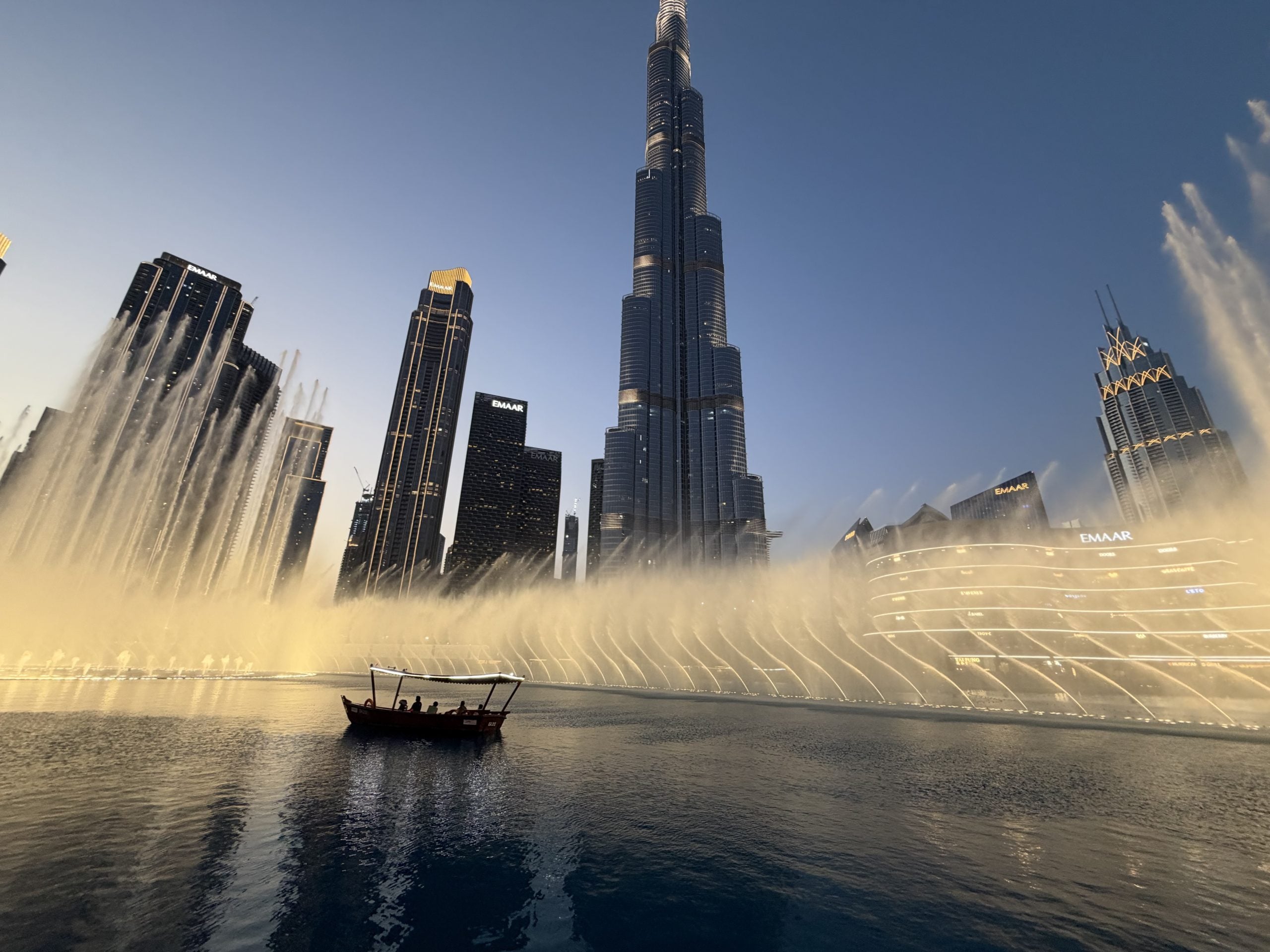 Dubai at night