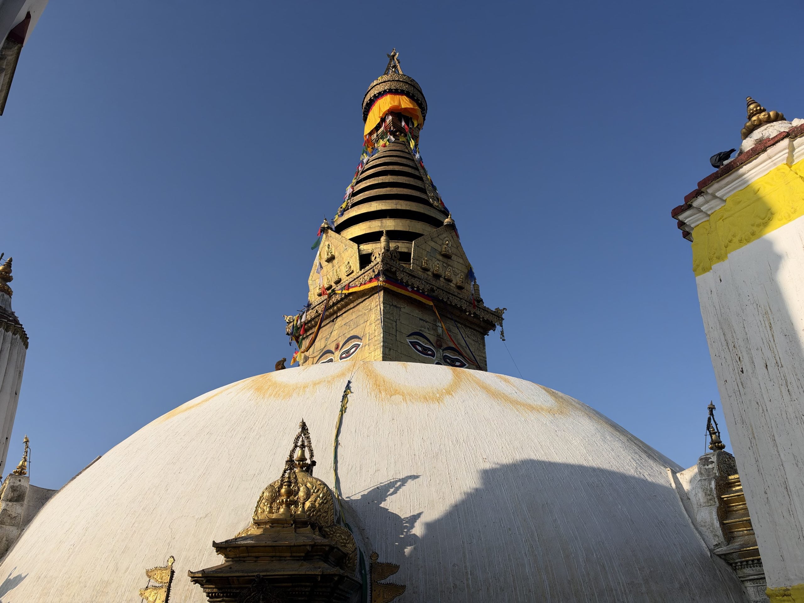 Swayambhunath, the Monkey Temple, in Kathmandu
